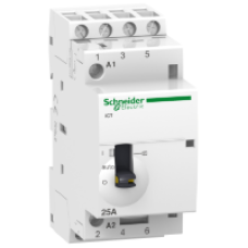 A9C21834 - iCT 25A 4NO 220...240V 50Hz MO contact, Schneider Electric