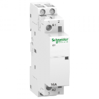 A9C22012 - iCT 16A 2NO 12V 50Hz contactor, Schneider Electric