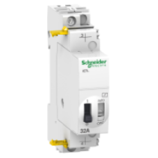 A9C32836 - extension ETL iTL 32 - 1P -1NO - 32A - coil 110 VDC - 230...240VAC 50/60Hz, Schneider Electric