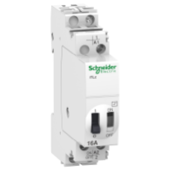 A9C33111 - impulse relay iTLc - 1P - 1NO - 16A - coil 24 VAC 50/60Hz- , Schneider Electric