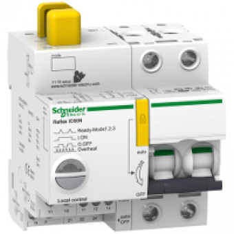 A9C61216 - Reflex iC60N Ti24 16 A 2P curve B integrated control MCB, Schneider Electric A9C61216 - Reflex iC60N Ti24 16 A 2P curve B integrated control MCB, Schneider Electric