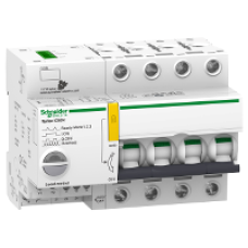 A9C62425 - Reflex iC60N Ti24 25 A 4P curve C integrated control MCB, Schneider Electric