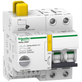 A9C64216 - Reflex iC60H Ti24 16 A 2P curve B integrated control MCB, Schneider Electric A9C64216 - Reflex iC60H Ti24 16 A 2P curve B integrated control MCB, Schneider Electric