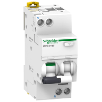 A9D34606 - Acti 9 iDPNa Vigi - RCBO - 1P+N - 6A - C Curve - 4500A - 30mA - type AC, Schneider Electric