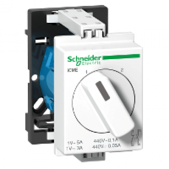 A9E15122 - 2 ways low level switch iCME 10 A 0 1..5 CA 0 05..3 CCA 2P U 1..440 VAC/VCCV CA, Schneider Electric