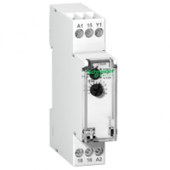A9E16066 - iRTB relay-delays de-energizing a load upon closing-1C/O - Uc 24-240 VAC/24VDC, Schneider Electric