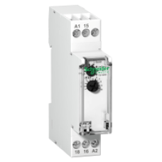 A9E16068 - iRTH relay-applies a time delay to de-energizing a load-1C/O- Uc 24-240VAC/24VDC, Schneider Electric