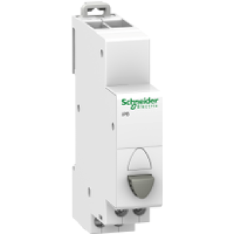 A9E18032 - Acti9 iPB 1NO single push button grey, Schneider Electric
