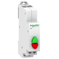 A9E18034 - Acti9 iPB 1NO-1NC double push button green/red, Schneider Electric