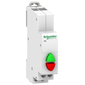 A9E18034 - Acti9 iPB 1NO-1NC double push button green/red, Schneider Electric