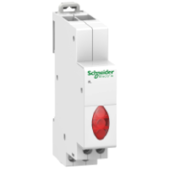 A9E18327 - Acti9 iIL Three-phase voltage indicator light - Red - 230-400 Vac, Schneider Electric