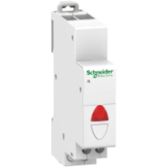 A9E18331 - Acti9 iIL single indicator light - Green - 12-48 Vac/dc, Schneider Electric