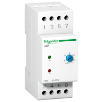 A9E21180 - phase control relay iRCP - 8 A - 400 V 50/60Hz - 1 OC, Schneider Electric