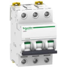 A9F83316 - iC60H - miniature circuit breaker - 3P - 16A - B curve, Schneider Electric