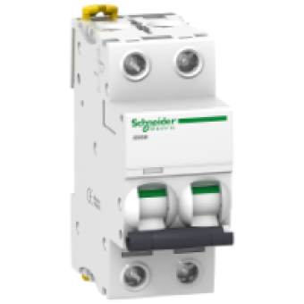 A9F84210 - iC60H - miniature circuit breaker - 2P - 10A - C curve, Schneider Electric