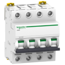 A9F85450 - iC60H - miniature circuit breaker - 4P - 50A - D curve, Schneider Electric