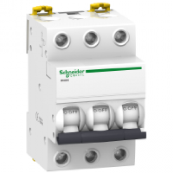 A9K23363 - miniature circuit breaker - iK60N - 3P - 63 A - B curve, Schneider Electric