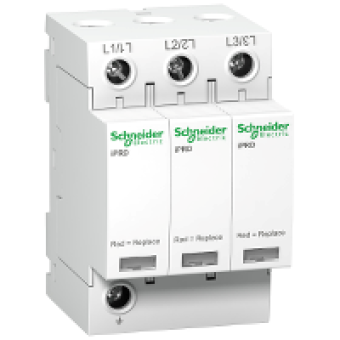 A9L08321 - iPRD8r modular surge arrester - 3P - IT - 460V - with remote transfert, Schneider Electric