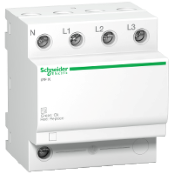 A9L15688 - iPF K 40 modular surge arrester - 3 poles + N - 340V, Schneider Electric