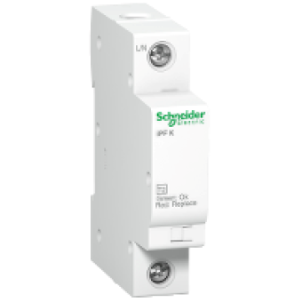 A9L15691 - iPF K 20 modular surge arrester - 1 pole - 340V, Schneider Electric