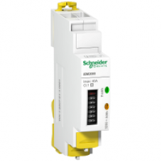 A9MEM2000 - modular single phase power meter iEM2000 - 230V - 40A, Schneider Electric