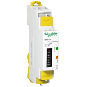 A9MEM2010 - modular single phase power meter iEM2010 - 230V - 40A with pulse, Schneider Electric A9MEM2010 - modular single phase power meter iEM2010 - 230V - 40A with pulse, Schneider Electric
