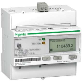 A9MEM3175 - iEM3175 energy meter - 63 A - LON - 1 digital I - multi-tariff, Schneider Electric