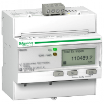 A9MEM3255 - iEM3255 energy meter - CT - Modbus - 1 digital I - 1 digital O - multi-tariff, Schneider Electric