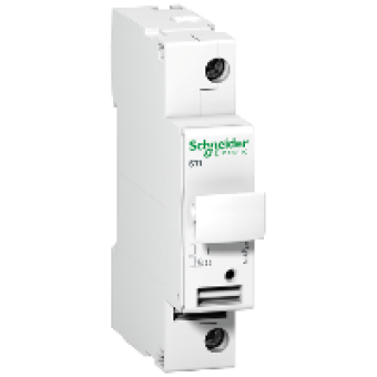 A9N15636 - Acti 9 - fuse-disconnector STI - 1 pole - 25 A - for fuse 10.3 x 38 mm, Schneider Electric A9N15636 - Acti 9 - fuse-disconnector STI - 1 pole - 25 A - for fuse 10.3 x 38 mm, Schneider Electric