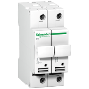 A9N15650 - Acti 9 - fuse-disconnector STI - 2 poles - 10 A - for fuse 8.5 x 31.5 mm, Schneider Electric A9N15650 - Acti 9 - fuse-disconnector STI - 2 poles - 10 A - for fuse 8.5 x 31.5 mm, Schneider Electric