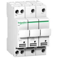 A9N15658 - Acti 9 - fuse-disconnector STI - 3 poles + N - 25 A - for fuse 10.3 x 38 mm, Schneider Electric