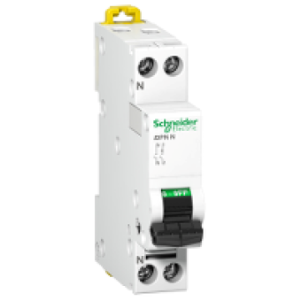 A9N17519 - iDPN - circuit breaker - 1P+N - 16A - B curve, Schneider Electric A9N17519 - iDPN - circuit breaker - 1P+N - 16A - B curve, Schneider Electric
