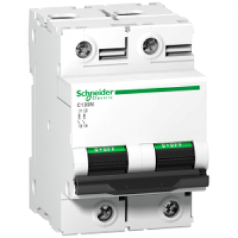 A9N18345 - C120N - circuit breaker - 2P - 80A - B curve, Schneider Electric A9N18345 - C120N - circuit breaker - 2P - 80A - B curve, Schneider Electric