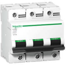 A9N18512 - C120H - circuit breaker - 3P - 80A - D curve, Schneider Electric