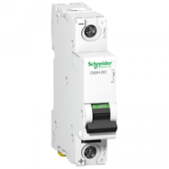 A9N61519 - miniature circuit breaker - C60H - 1 pole - 63 A - C curve, Schneider Electric