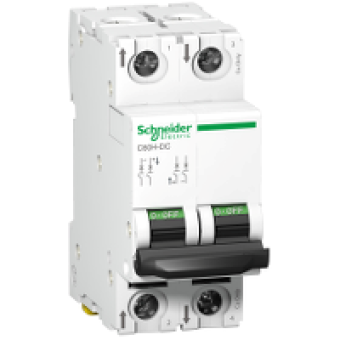 A9N61530 - miniature circuit breaker - C60H - 2 poles - 15 A - C curve, Schneider Electric A9N61530 - miniature circuit breaker - C60H - 2 poles - 15 A - C curve, Schneider Electric