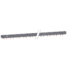 A9XAH557 - Acti 9 - comb busbar cut - 4P - type N+L+Aux - 18 mm pitch - 57 modules - 100A, Schneider Electric