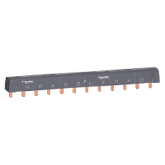 A9XPH512 - Acti 9 - comb busbar cut - 4P - type N+L - 18 mm pitch - 12 modules - 100A, Schneider Electric