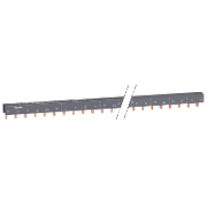 A9XPH557 - Acti 9 - comb busbar cut - 4P - type N+L - 18 mm pitch - 57 modules - 100A, Schneider Electric