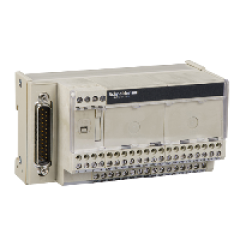 ABE7CPA03 - connection sub-base ABE7 - for distribution of 8 analog channels, Schneider Electric