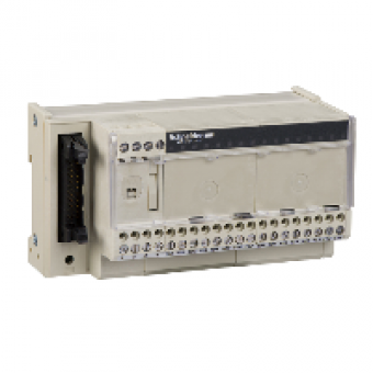 ABE7H16R11 - passive connection sub-base ABE7 - 16 inputs or outputs - Led, Schneider Electric