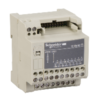 ABE7H20E200 - passive connection sub-base ABE7 - 16 inputs or outputs - Micro/Premium cable 2m, Schneider Electric