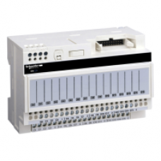 ABE7P16T111 - sub-base for plug-in relay ABE7 - 16 channels - relay 5 mm, Schneider Electric