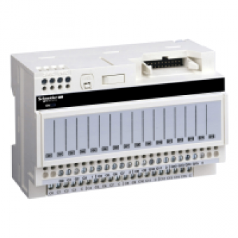 ABE7P16T111 - sub-base for plug-in relay ABE7 - 16 channels - relay 5 mm, Schneider Electric ABE7P16T111 - sub-base for plug-in relay ABE7 - 16 channels - relay 5 mm, Schneider Electric