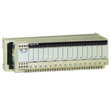 ABE7P16T334 - sub-base for plug-in relay ABE7 - 16 channels - fuses - relay 12.5 mm, Schneider Electric