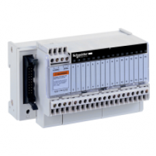 ABE7R16S111 - sub-base - soldered electromechanical relays ABE7 - 16 channels - relay 5 mm, Schneider Electric