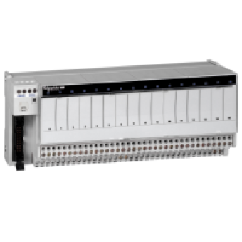 ABE7R16T212 - sub-base - soldered electromechanical relays ABE7 - 16 channels - relay 10 mm, Schneider Electric