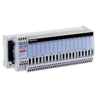 ABE7S16S2B0 - sub-base - soldered solid state output relay ABE7 - 16 outputs - 0.5 A, Schneider Electric