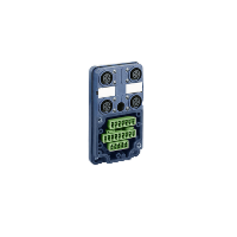ABE9C1240M - IP67 passive splitter box - with 4 channels M12 connector, Schneider Electric