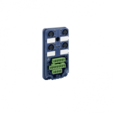 ABE9C1241M - IP67 passive splitter box - with 4 channels M12 connector - Led, Schneider Electric ABE9C1241M - IP67 passive splitter box - with 4 channels M12 connector - Led, Schneider Electric